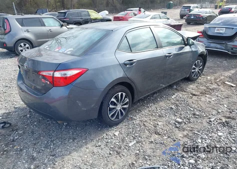 2016 Toyota Corolla Le из США, поврежденный, VIN 2T1BURHE7GC634665